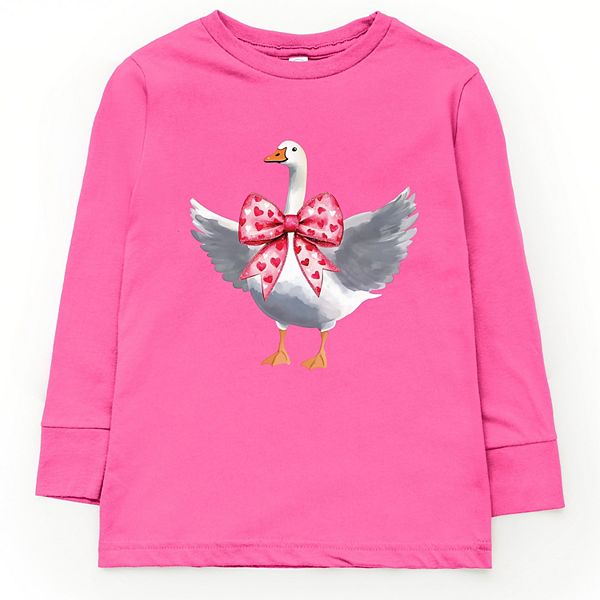 Футболка с длинным рукавом Valentine goose coquette для малышей The Juniper Shop, Hot Pink
Футболка с длинным рукавом Valentine goose coquette для малышей The Juniper Shop, Hot Pink
