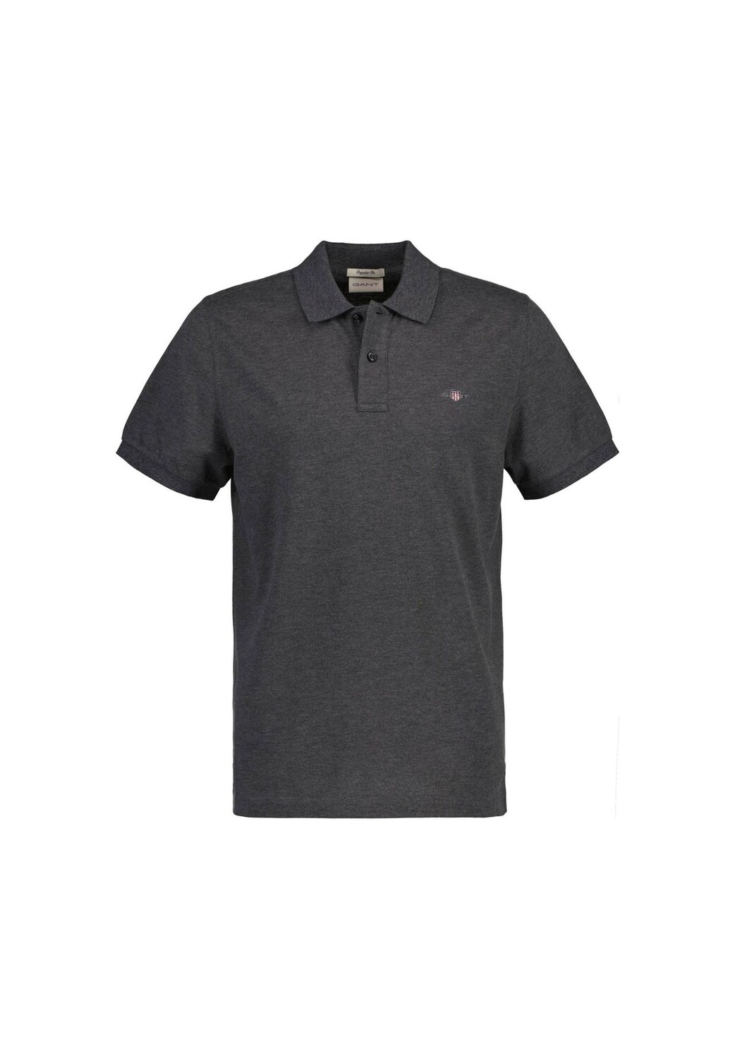 Рубашка-поло мужская - REGULAR SHIELD, короткие рукава, планка на пуговицах, пике, вышивка GANT, антрацит
Рубашка-поло мужская - REGULAR SHIELD, короткие рукава, планка на пуговицах, пике, вышивка GANT, антрацит