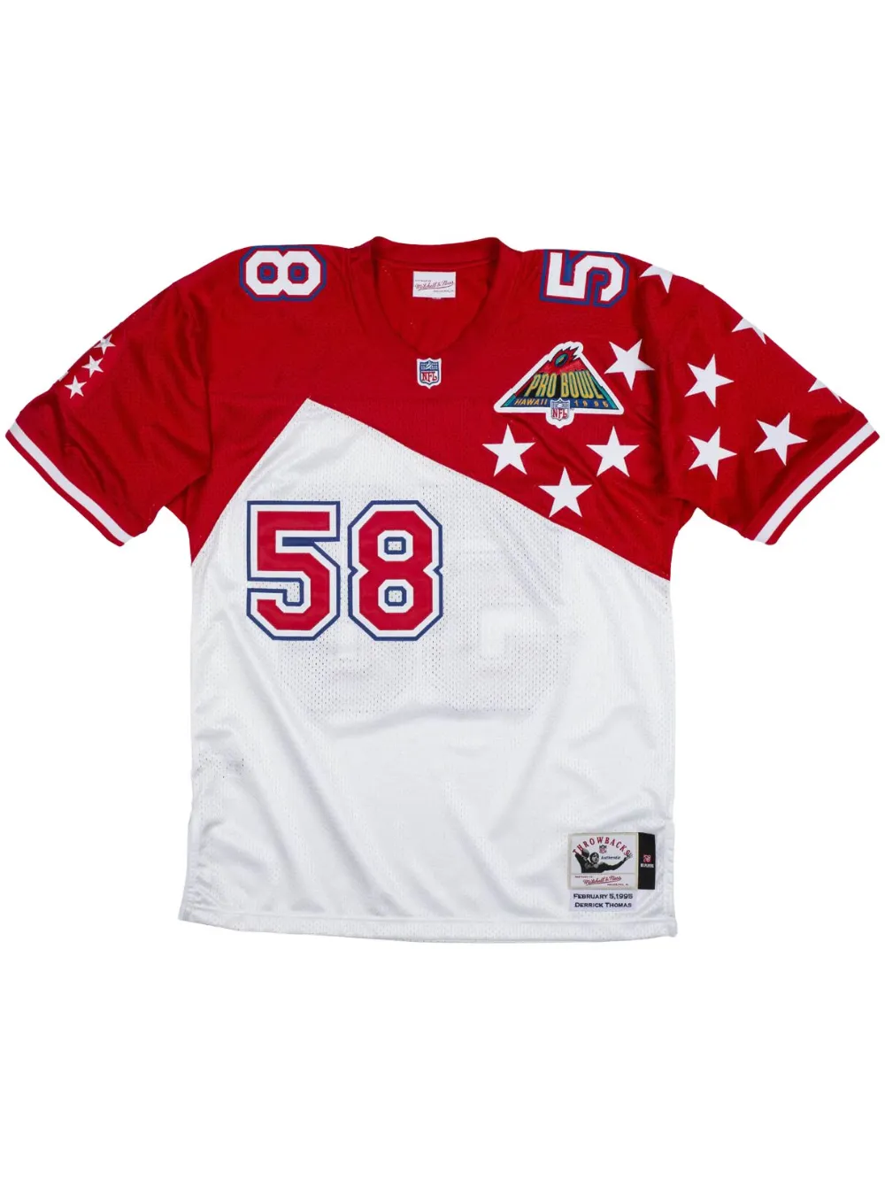 Топ NFL AFC 94 Derrick Thomas Mitchell & Ness, белый
Топ NFL AFC 94 Derrick Thomas Mitchell & Ness, белый