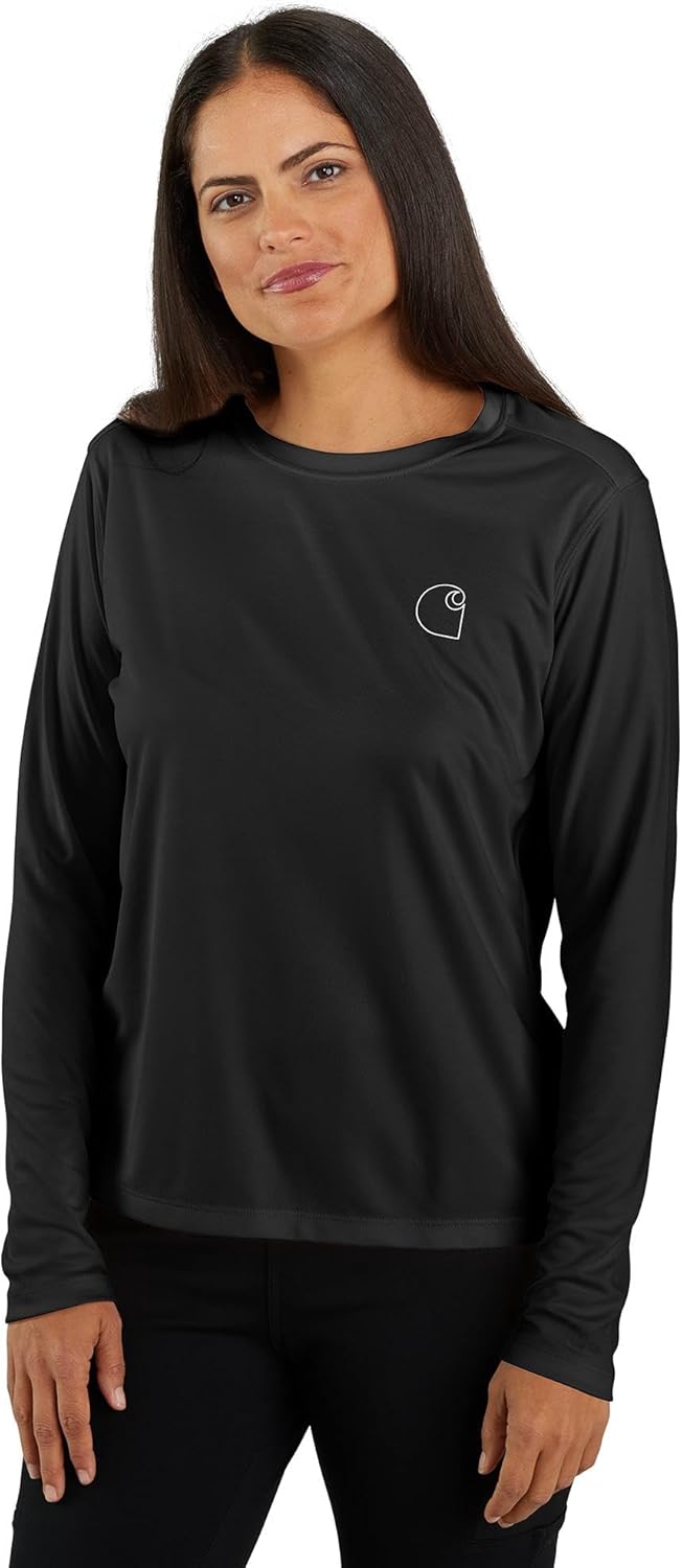 Carhartt Women's 106632 Женская футболка Force Sun Defender Relaxed, Black, Черный, Carhartt Women's 106632 Женская футболка Force Sun Defender Relaxed, Black
Carhartt Women's 106632 Женская футболка Force Sun Defender Relaxed, Black, Черный, Carhartt Women's 106632 Женская футболка Force Sun Defender Relaxed, Black