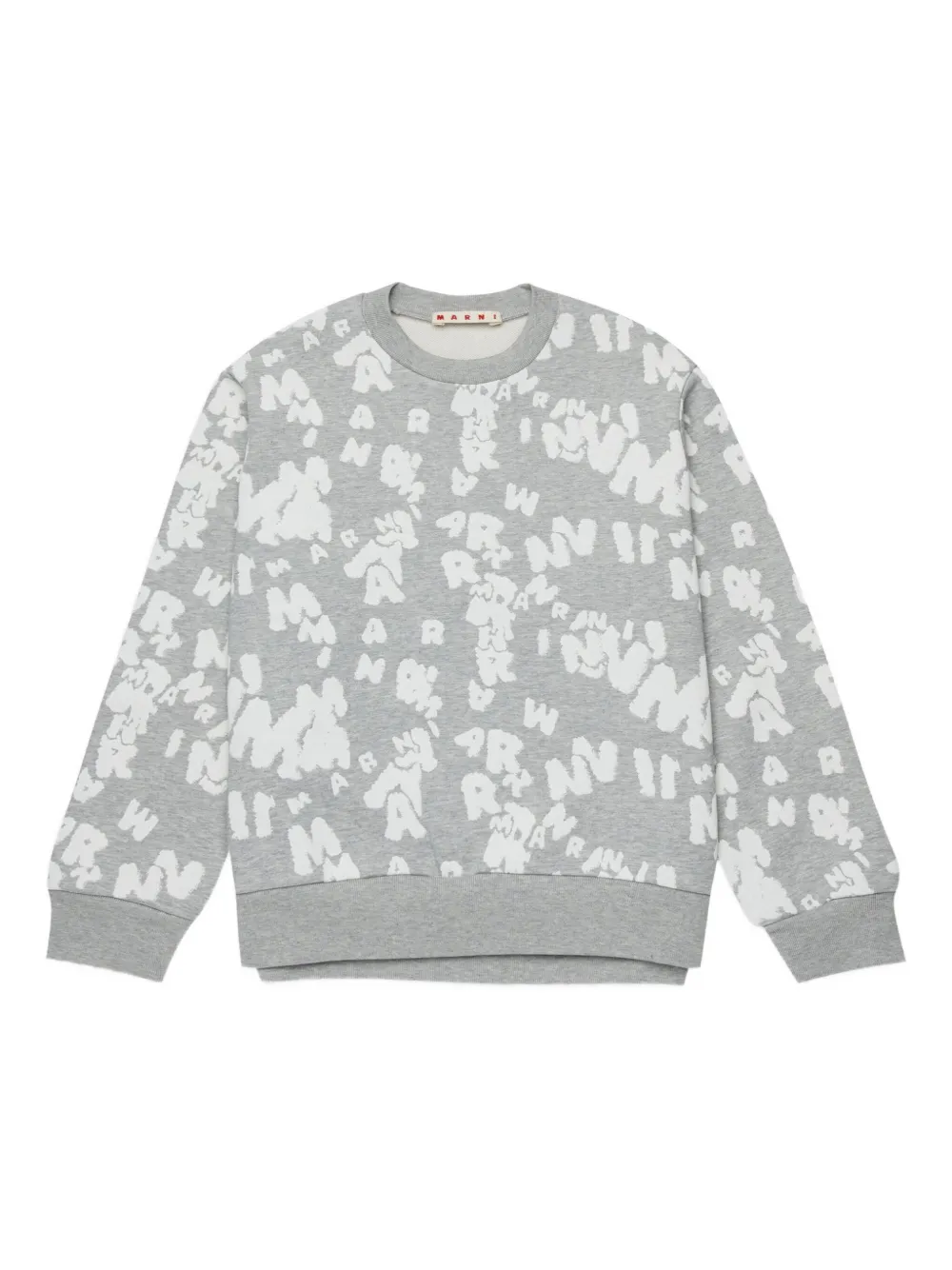 Свитер с принтом Marni Kids, серый
Свитер с принтом Marni Kids, серый