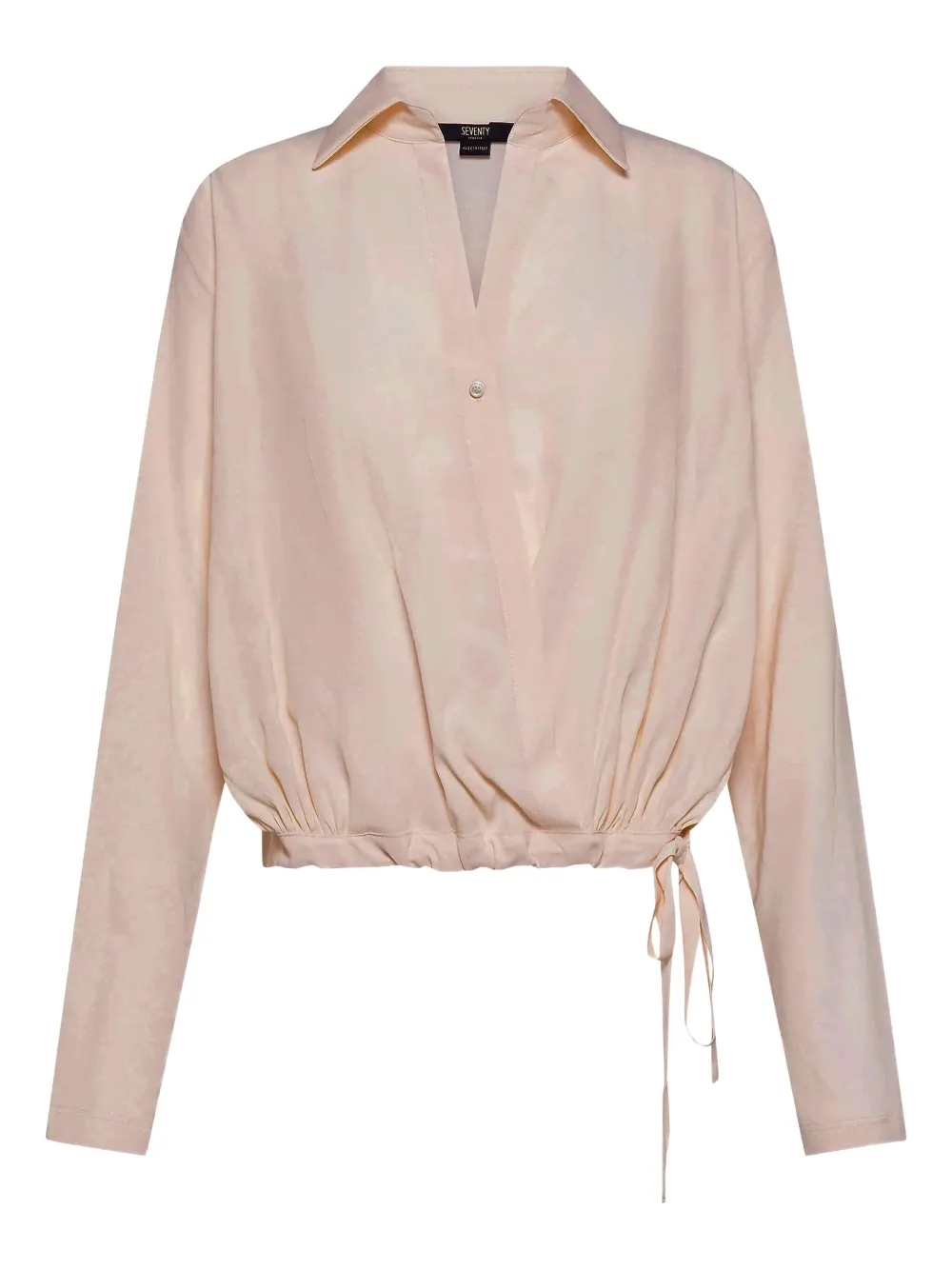 Блузка с кулиской по подолу Seventy, нейтральный
Блузка с кулиской по подолу Seventy, нейтральный