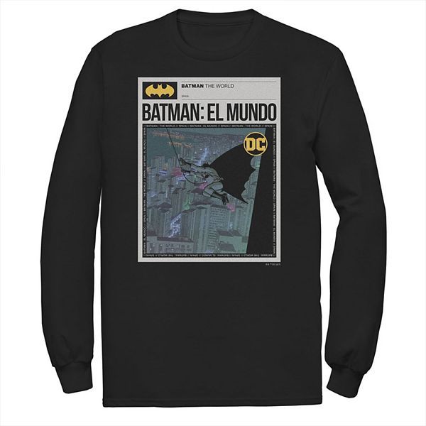 Футболка с принтом Big & Tall DC Comics Batman: El Mundo Mexico News Licensed Character
Футболка с принтом Big & Tall DC Comics Batman: El Mundo Mexico News Licensed Character