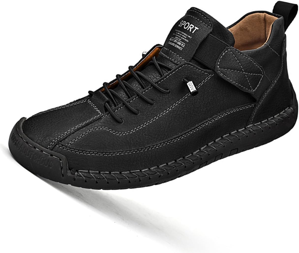 Мужские повседневные кожаные туфли, модные комфортные кроссовки на шнуровке, средние лоферы для офиса, работы и прогулок Zhoupulp, черный
Мужские повседневные кожаные туфли, модные комфортные кроссовки на шнуровке, средние лоферы для офиса, работы и прогулок Zhoupulp, черный