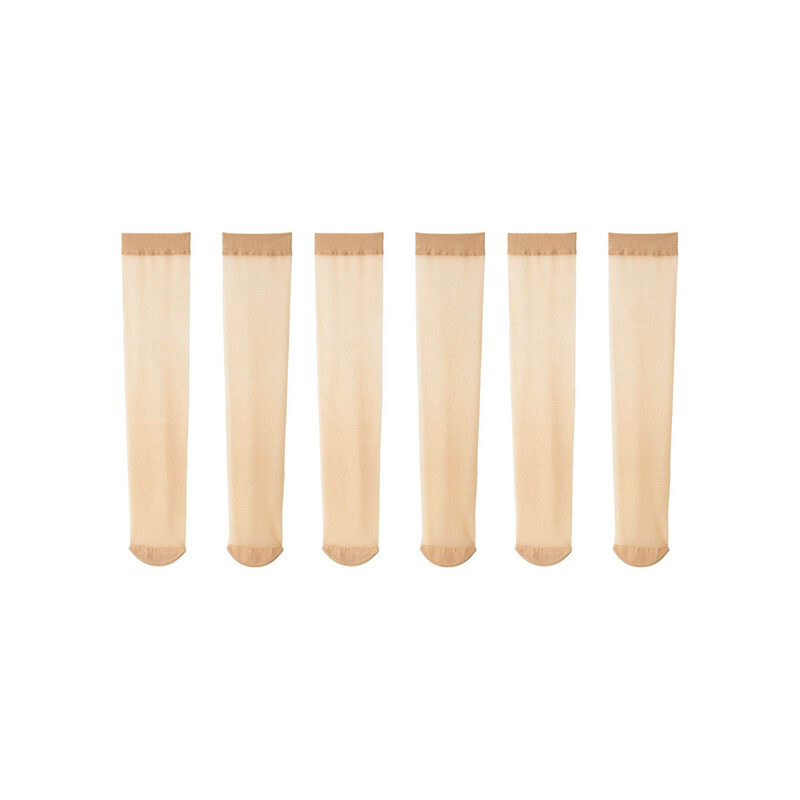 Чулки женские Muji 17D, бежевый, 3 пары
Чулки женские Muji 17D, бежевый, 3 пары