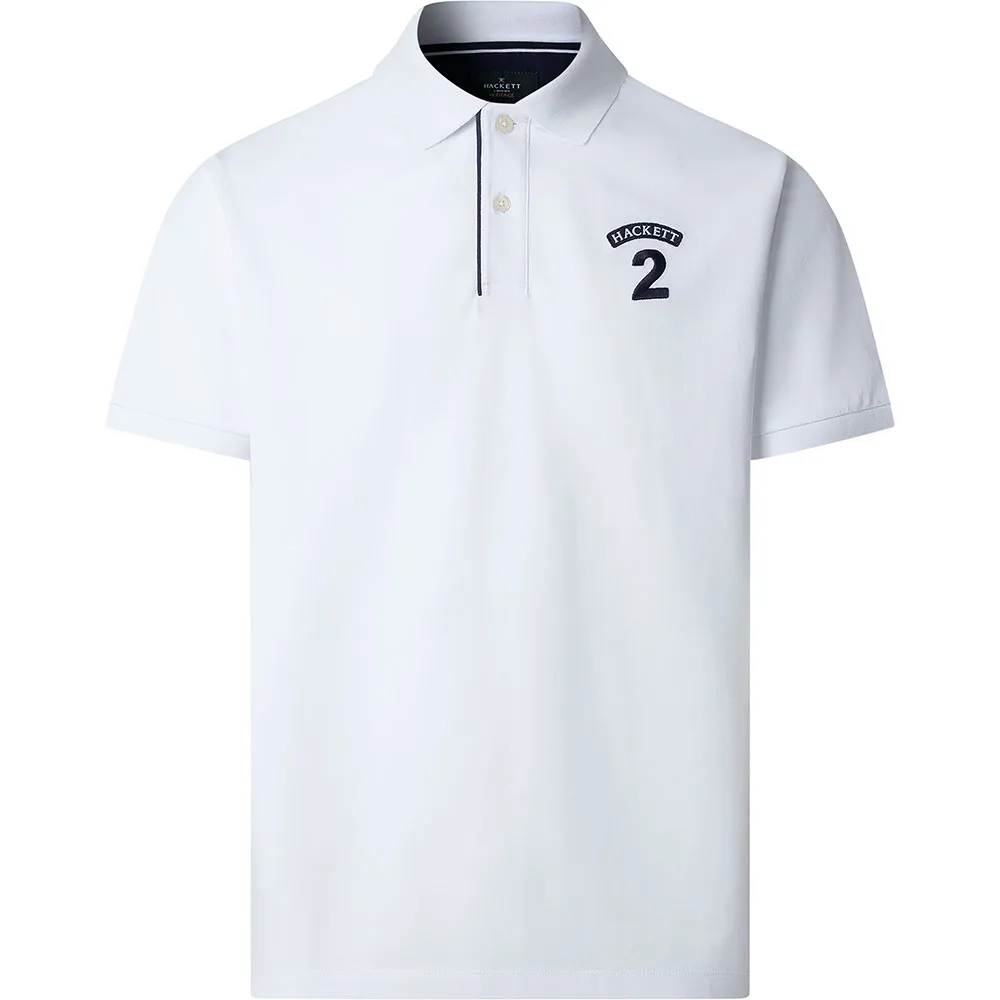 Поло с коротким рукавом Hackett Heritage NBR, белый
Поло с коротким рукавом Hackett Heritage NBR, белый
