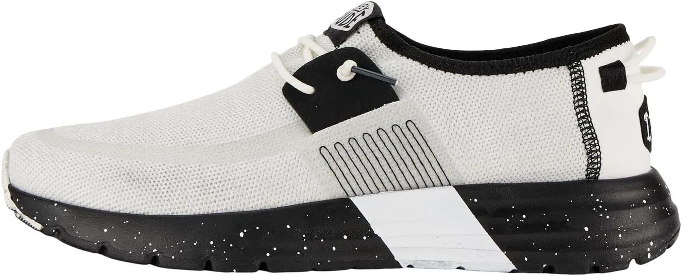 Лоферы HEYDUDE Mens Sirocco Mens Name HEYDUDE, белый/черный
Лоферы HEYDUDE Mens Sirocco Mens Name HEYDUDE, белый/черный