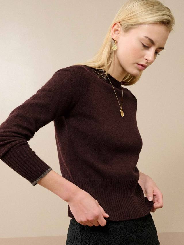 Бокси свитер из чистого кашемира Brora, Malt
Бокси свитер из чистого кашемира Brora, Malt