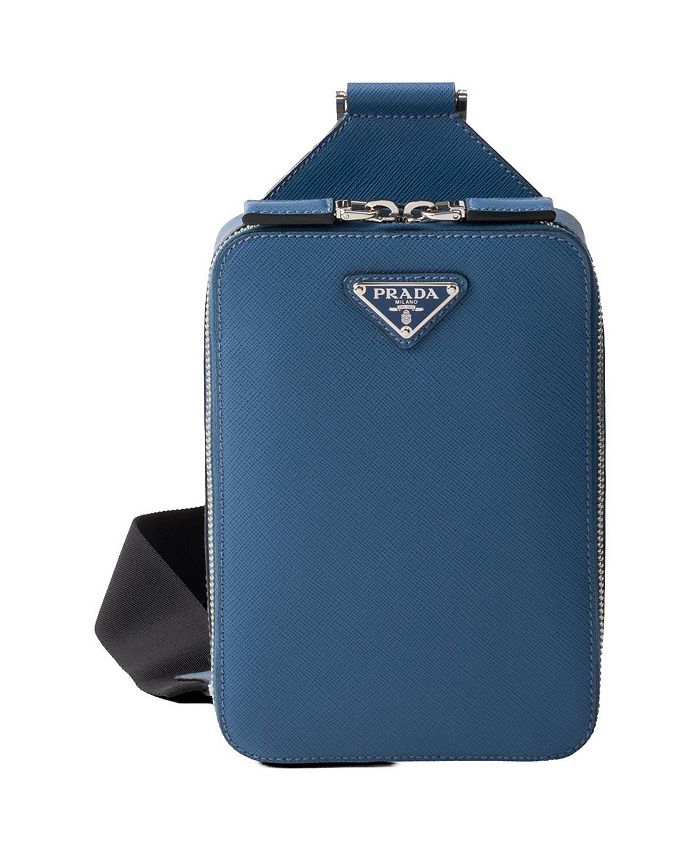 Сумка Brique из кожи Saffiano Prada, синий
Сумка Brique из кожи Saffiano Prada, синий