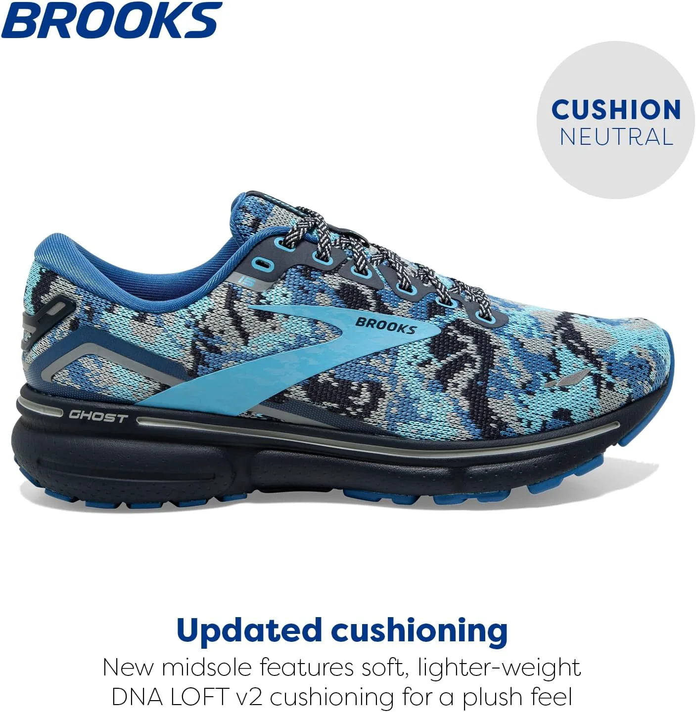 Мужские кроссовки для бега Brooks Ghost 15 с нейтральной поддержкой
Мужские кроссовки для бега Brooks Ghost 15 с нейтральной поддержкой