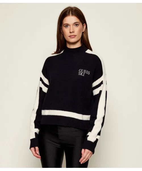 Камила полуводолазка Relaxed fit Guess Jeans, черный
Камила полуводолазка Relaxed fit Guess Jeans, черный