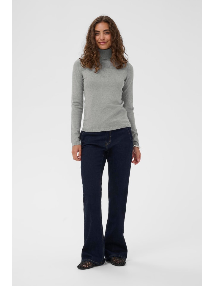 CULTURE Вязаный свитер CUannemarie приталенного/стандартного кроя, светло-серый меланж
CULTURE Вязаный свитер CUannemarie приталенного/стандартного кроя, светло-серый меланж