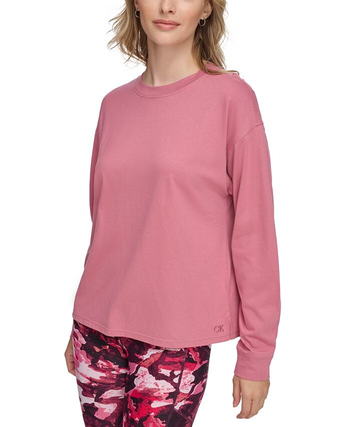 Женская футболка с круглым вырезом с длинными рукавами Calvin Klein, цвет Mauve
Женская футболка с круглым вырезом с длинными рукавами Calvin Klein, цвет Mauve