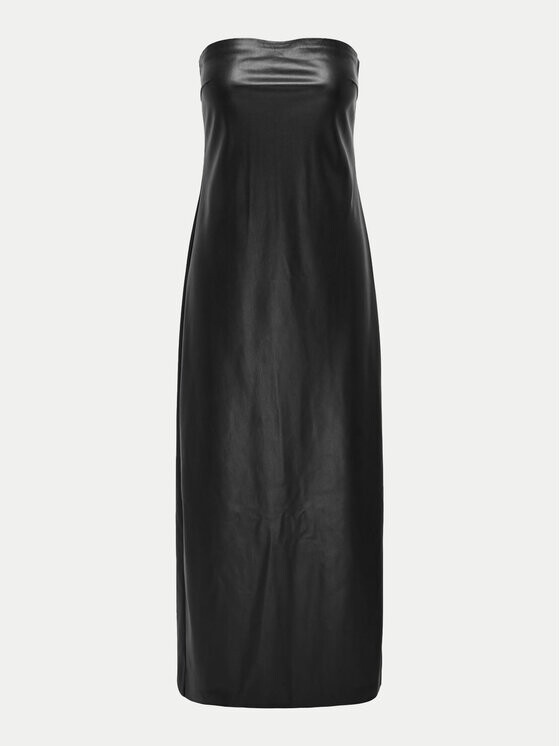 Облегающее платье из искусственной кожи Only, черный
Облегающее платье из искусственной кожи Only, черный