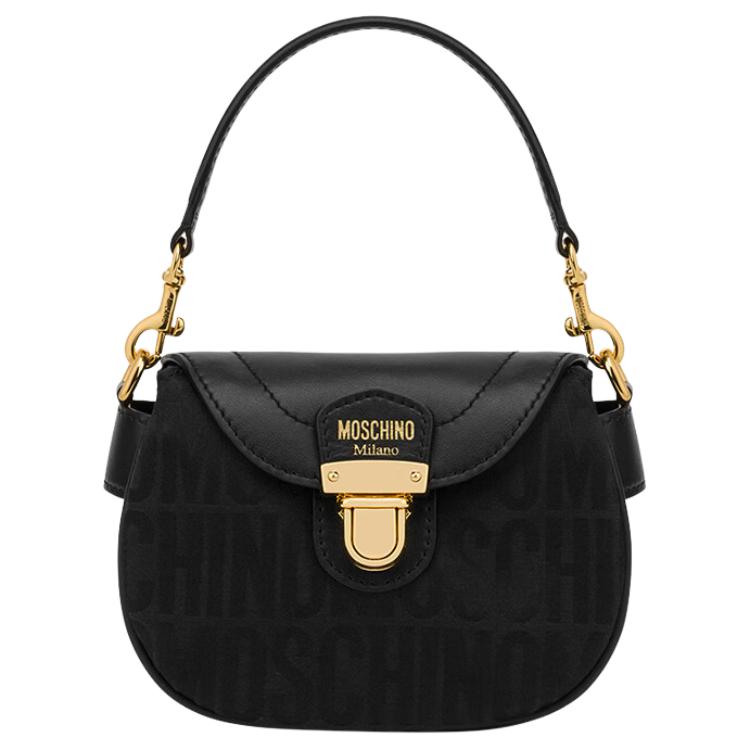 MOSCHINO Полиэстеровая сумка через плечо миниатюрная женская черная
MOSCHINO Полиэстеровая сумка через плечо миниатюрная женская черная