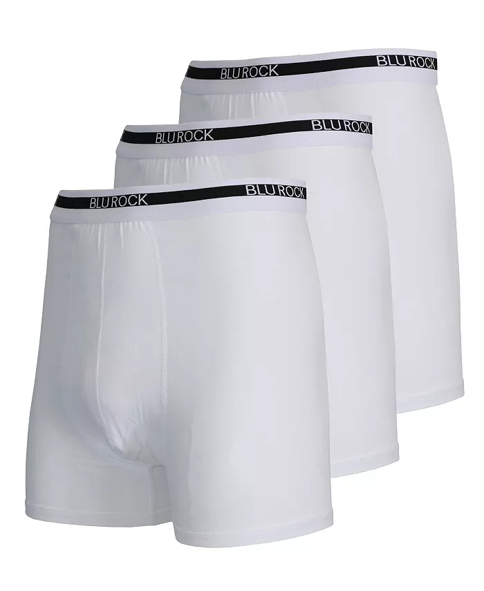 Мужские хлопковые трусы-боксеры с эффектом растяжения, 3 шт Blu Rock, белый
Мужские хлопковые трусы-боксеры с эффектом растяжения, 3 шт Blu Rock, белый