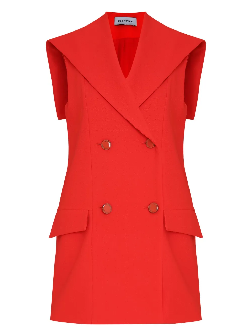 Двубортный пиджак без рукавов Olympiah, красный
Двубортный пиджак без рукавов Olympiah, красный