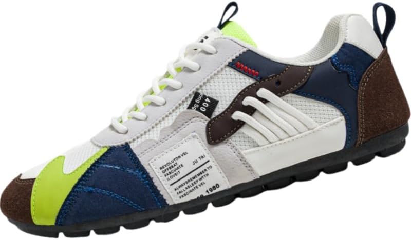 Мужские спортивные кроссовки больших размеров с дышащей сеткой - летний верх из ПУ, резиновая подошва амортизационная стелька из EVA, комфортные во все сезоны, низкий дизайн на шнуровке Fmshi, белый/синий
Мужские спортивные кроссовки больших размеров с дышащей сеткой - летний верх из ПУ, резиновая подошва амортизационная стелька из EVA, комфортные во все сезоны, низкий дизайн на шнуровке Fmshi, белый/синий