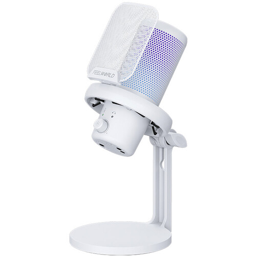 Игровой микрофон FeelWorld VM1-XS USB-C с настольной подставкой (белый)
Игровой микрофон FeelWorld VM1-XS USB-C с настольной подставкой (белый)