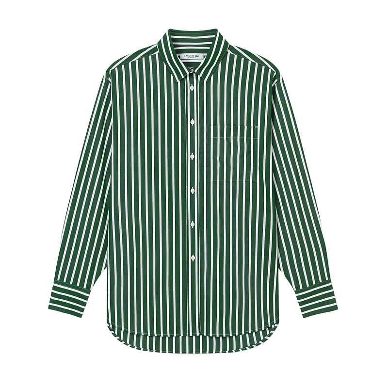 Хлопковая поплиновая рубашка LACOSTE, 291-Jasper Stripes
Хлопковая поплиновая рубашка LACOSTE, 291-Jasper Stripes