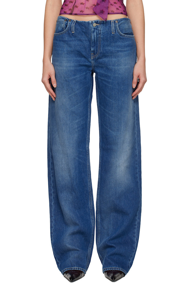 Acne Studios Синие джинсовые брюки
Acne Studios Синие джинсовые брюки