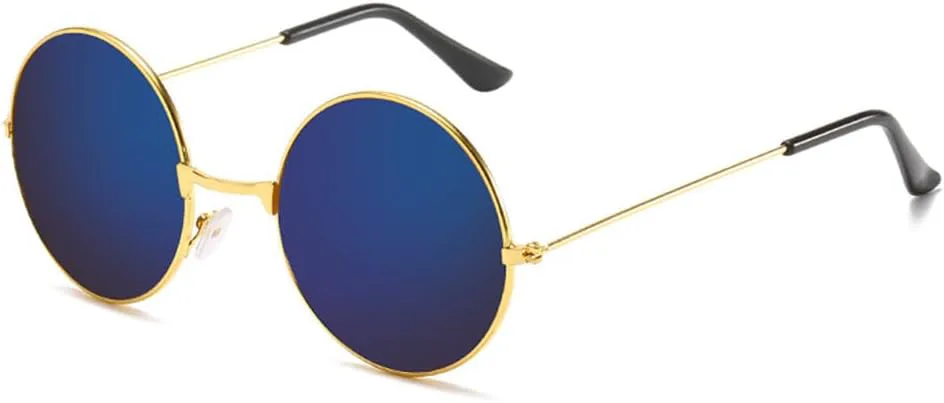 Круглые металлические солнцезащитные очки для мужчин и женщин, винтажные солнцезащитные очки, очки для отдыха, защита от УФ-излучения UV400 SZVVBKK, Dark Brown
Круглые металлические солнцезащитные очки для мужчин и женщин, винтажные солнцезащитные очки, очки для отдыха, защита от УФ-излучения UV400 SZVVBKK, Dark Brown