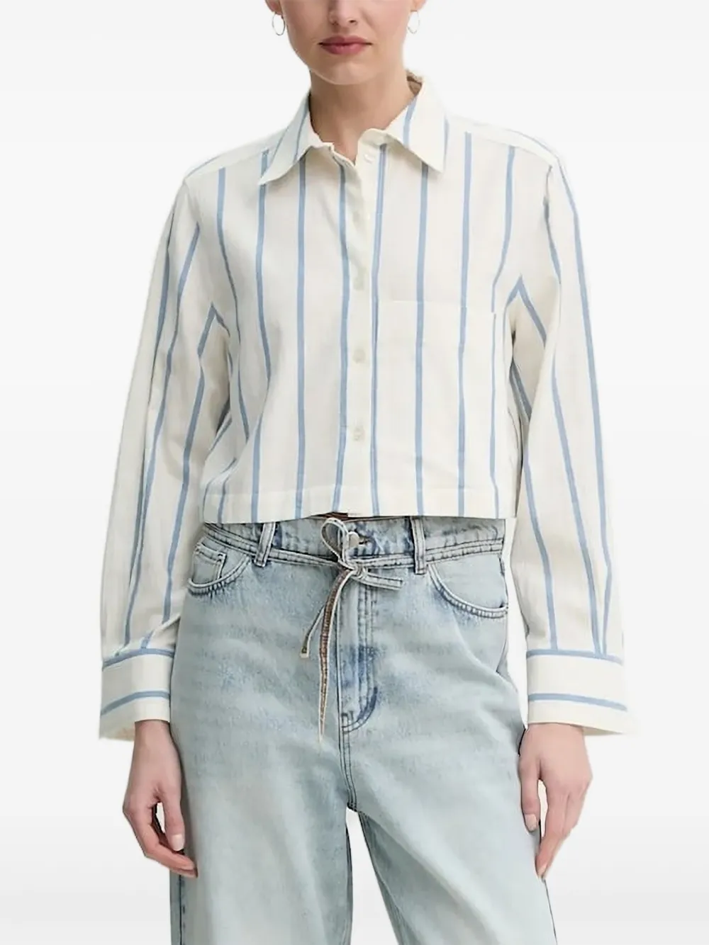 Рубашка в полоску Day Birger Et Mikkelsen, белый
Рубашка в полоску Day Birger Et Mikkelsen, белый