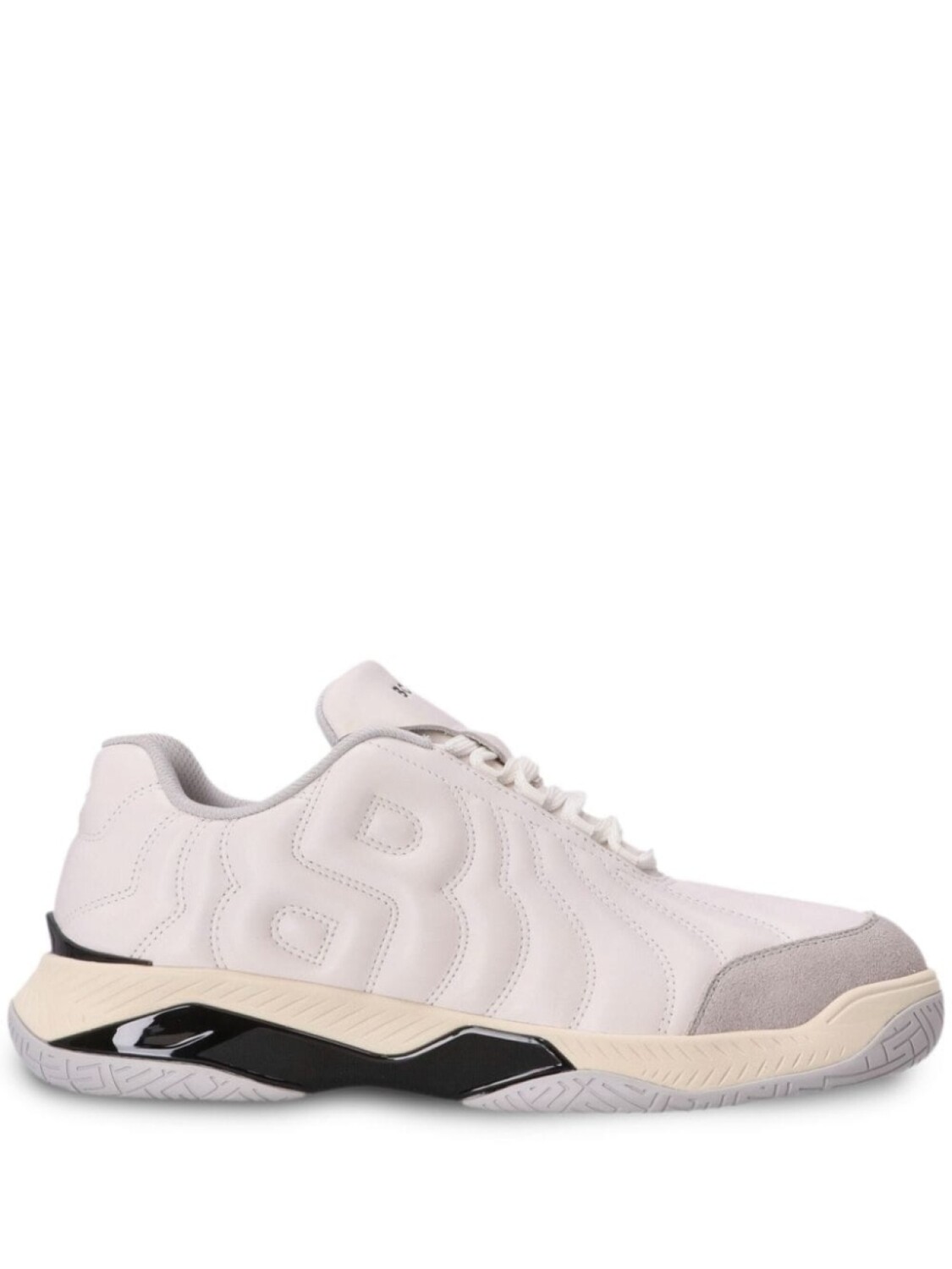 BOSS кроссовки Courtstride с тисненым логотипом, нейтральный цвет 
BOSS кроссовки Courtstride с тисненым логотипом, нейтральный цвет