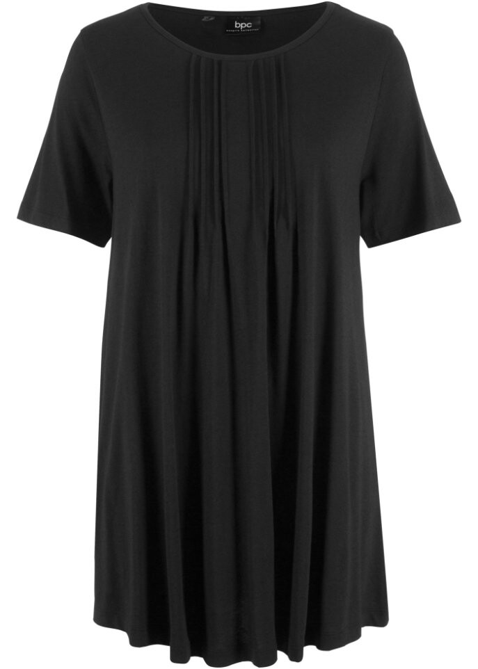 Футболка а-силуэта короткие рукава Bpc Bonprix Collection, черный
Футболка а-силуэта короткие рукава Bpc Bonprix Collection, черный