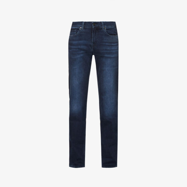 Джинсы Standard Luxe Performance прямого кроя из эластичного денима 7 For All Mankind, синий
Джинсы Standard Luxe Performance прямого кроя из эластичного денима 7 For All Mankind, синий