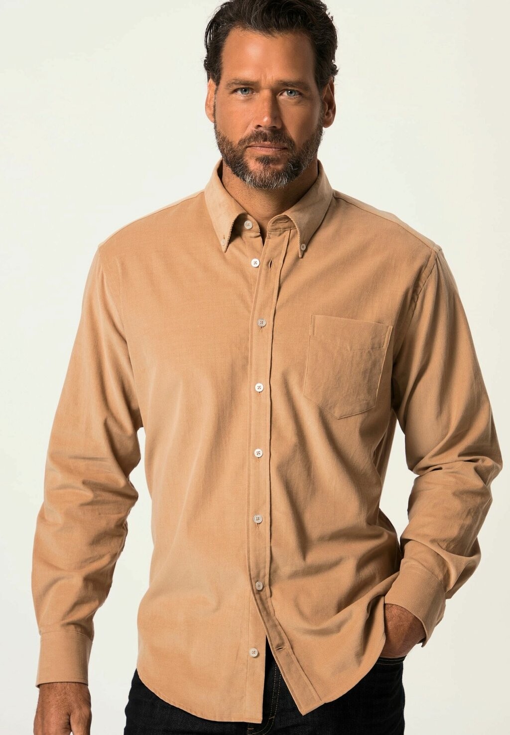 Рубашка JP1880, песочный 
Рубашка JP1880, песочный