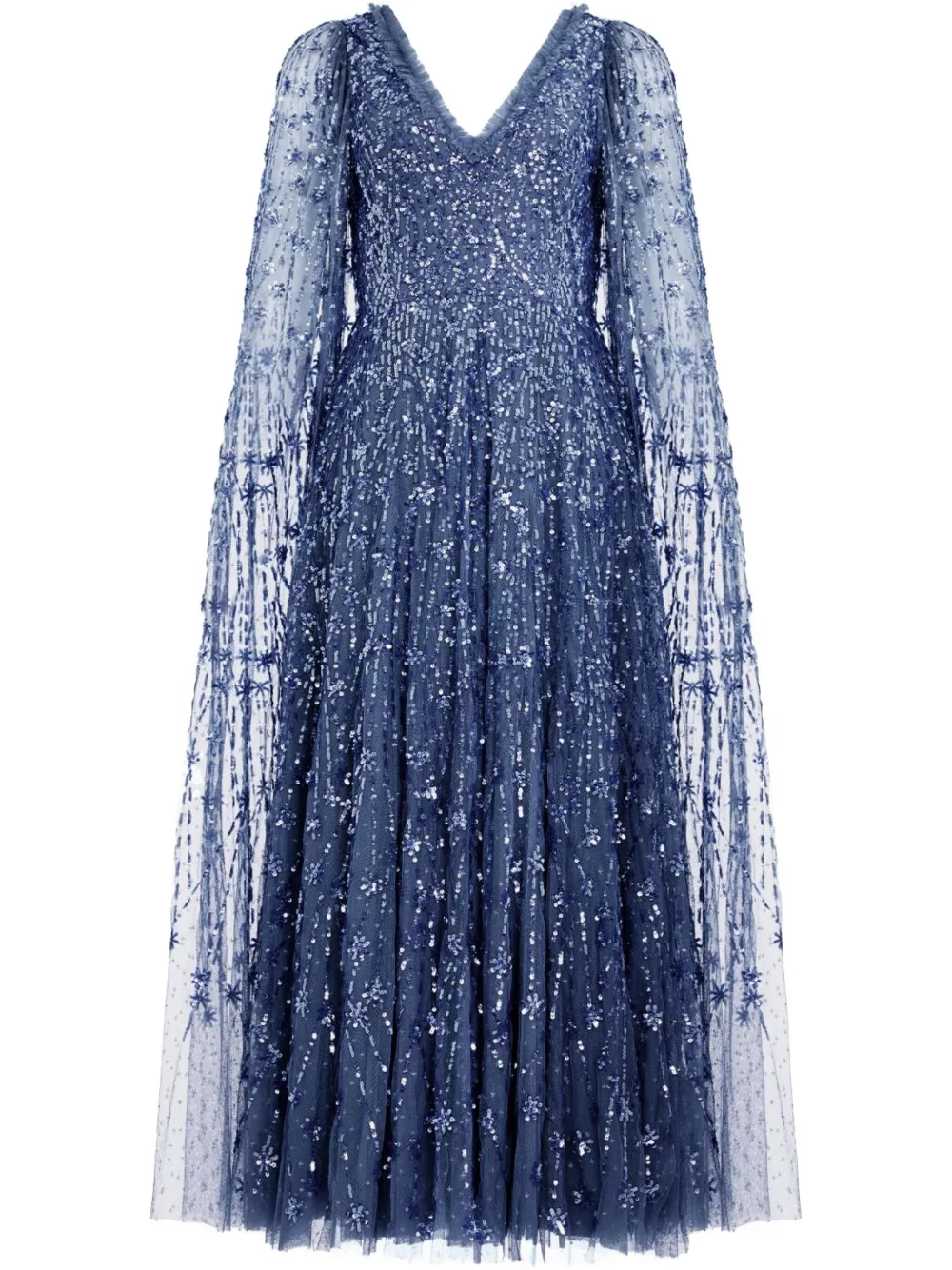 Вечернее платье с пайетками Needle & Thread, синий
Вечернее платье с пайетками Needle & Thread, синий
