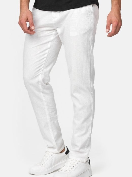 Льняные брюки haverfield Indicode, белый
Льняные брюки haverfield Indicode, белый