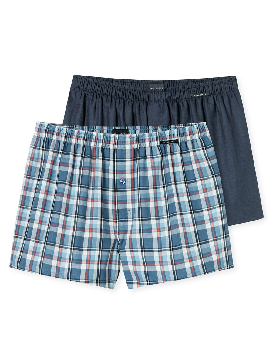 Боксерские шорты SCHIESSER Multi, цвет Dark blue/White
Боксерские шорты SCHIESSER Multi, цвет Dark blue/White