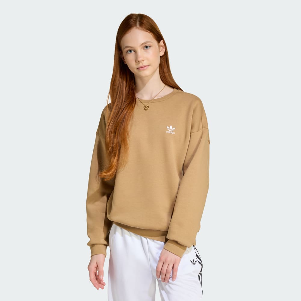 Толстовка Adidas Boyfriend Crew Sweatshirt, цвет Cardboard 
Толстовка Adidas Boyfriend Crew Sweatshirt, цвет Cardboard