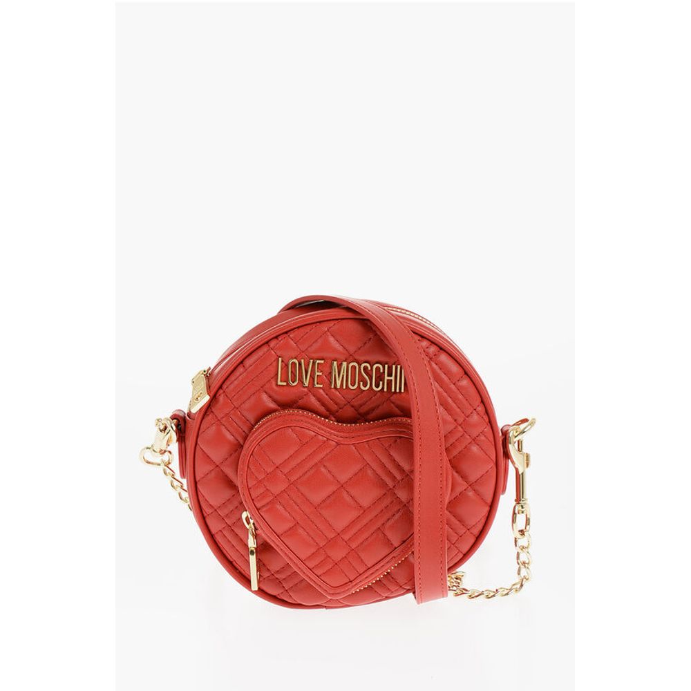 Круглая сумка через плечо LOVE с карманом в форме сердца Moschino, красный
Круглая сумка через плечо LOVE с карманом в форме сердца Moschino, красный