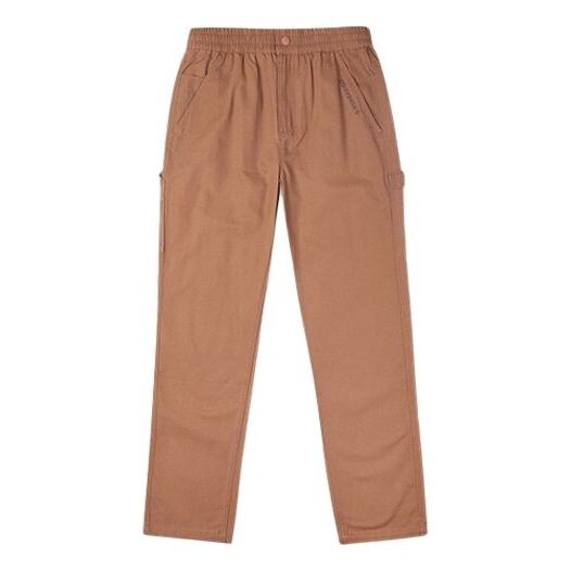 Брюки men's logo solid color straight casual elastic waistband long pants/trousers brown Converse, коричневый
Брюки men's logo solid color straight casual elastic waistband long pants/trousers brown Converse, коричневый