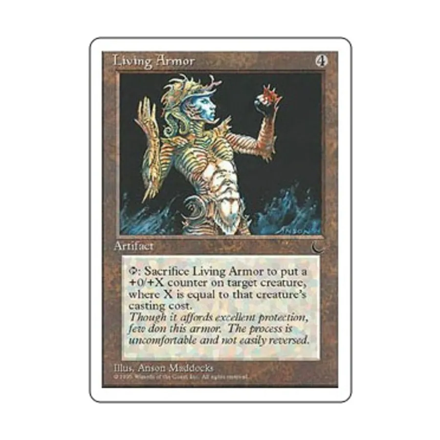 CCG Живая броня (С), MTG - Chronicles
CCG Живая броня (С), MTG - Chronicles