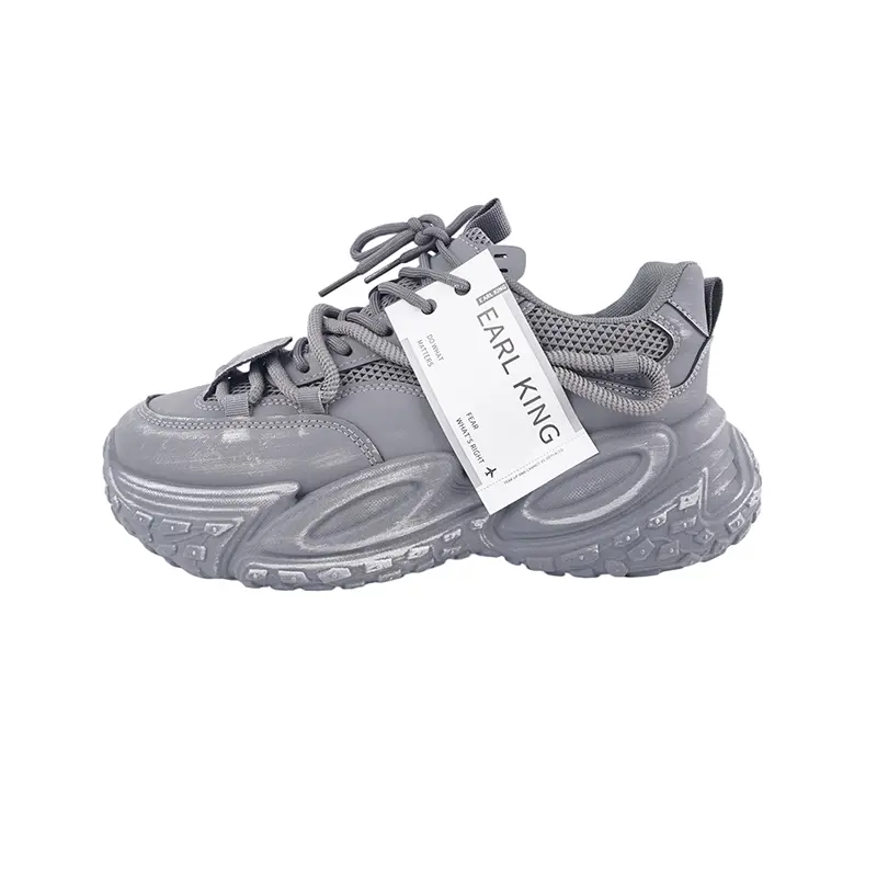 Earl king Кроссовки мужские с амортизацией и усиленной подошвой, серые, цвет Gray
Earl king Кроссовки мужские с амортизацией и усиленной подошвой, серые, цвет Gray