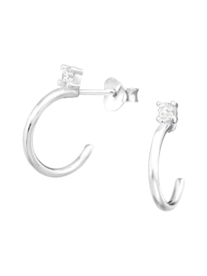 Alexander York Полуоткрытые серьги-гвоздики в креольском стиле с кубическим цирконием из серебра 925 пробы, комплект из 2 штук
Alexander York Полуоткрытые серьги-гвоздики в креольском стиле с кубическим цирконием из серебра 925 пробы, комплект из 2 штук