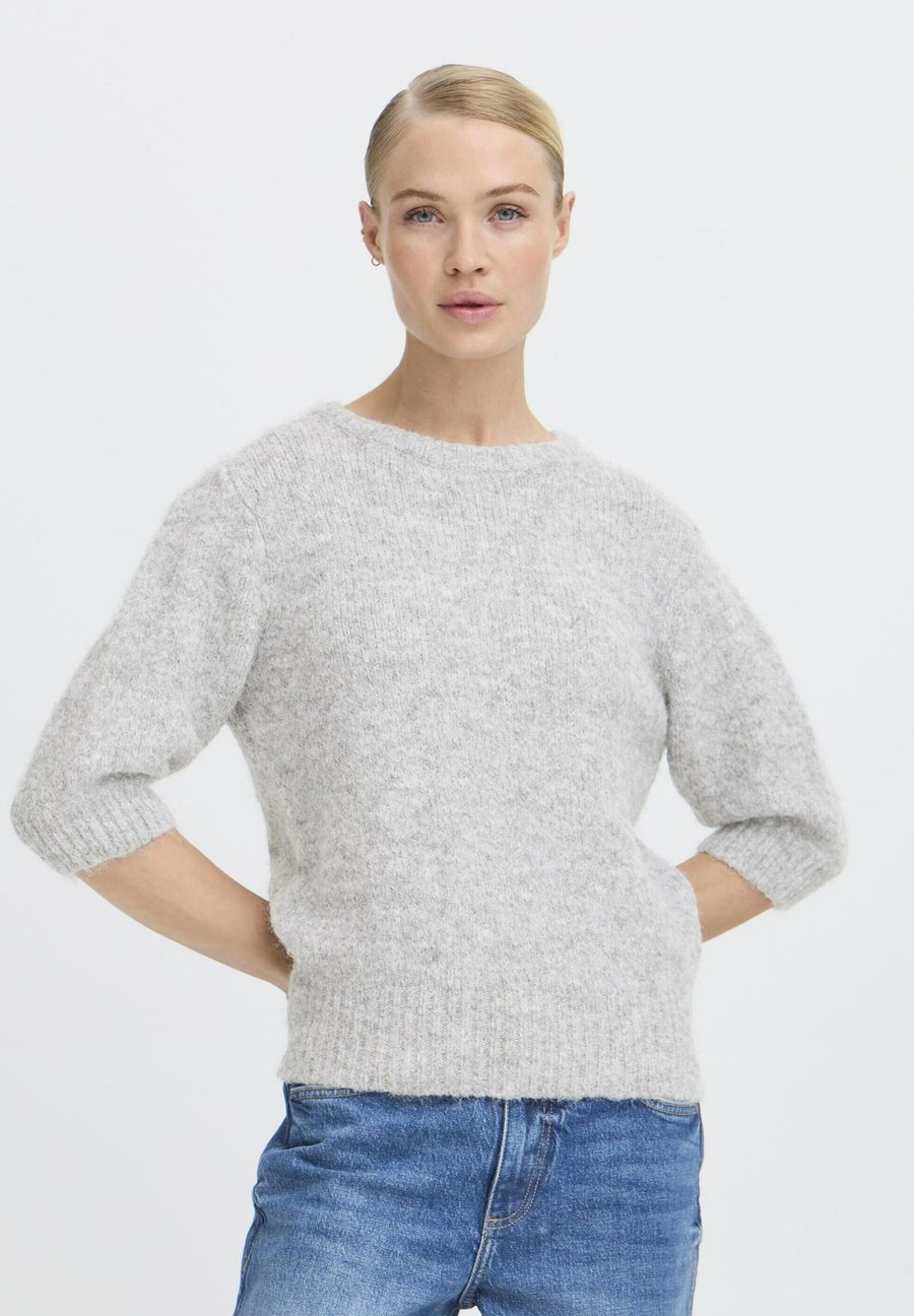 Джемпер b.young Jumper, Mid Grey Melange/Mottled Grey
Джемпер b.young Jumper, Mid Grey Melange/Mottled Grey