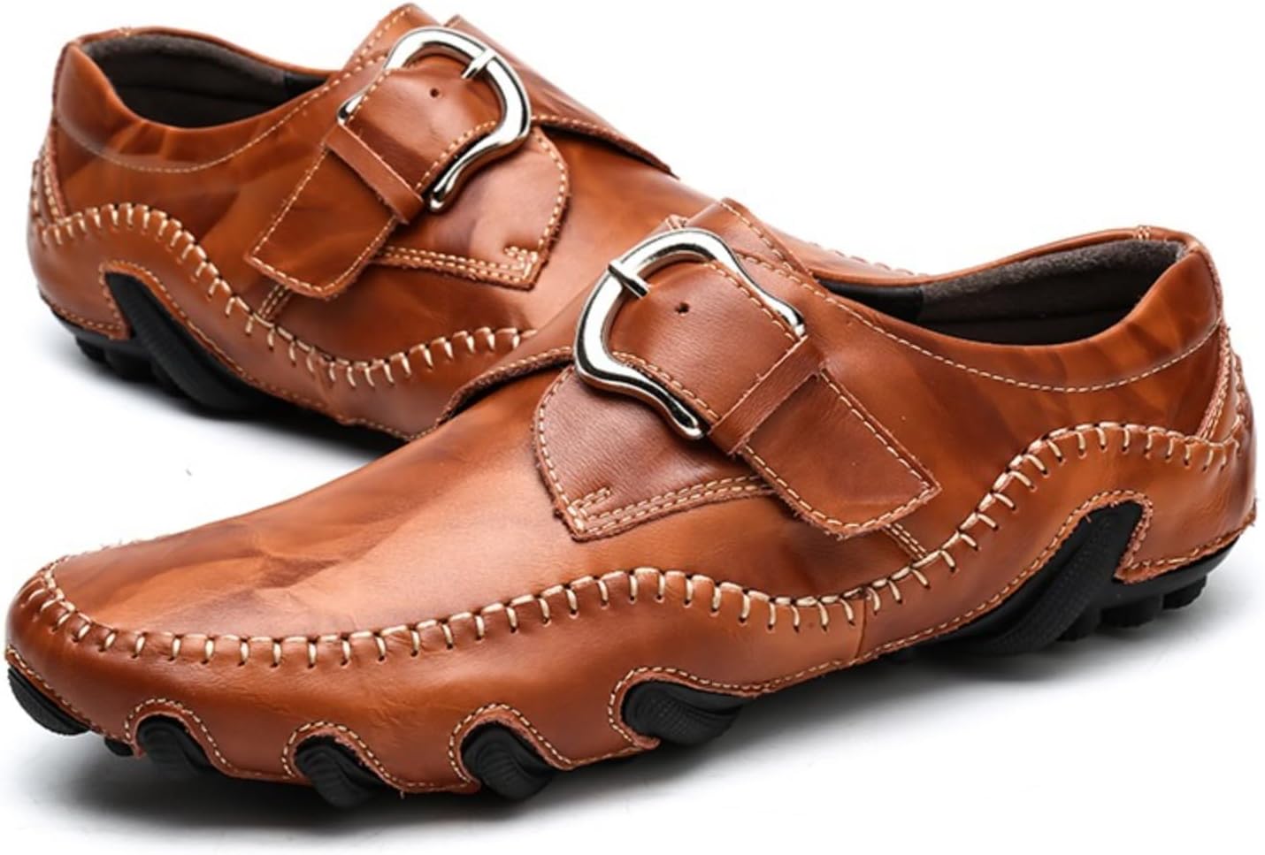 Мужские кожаные лоферы с ручной строчкой, мокасины на плоской подошве с круглым носком, повседневные туфли с декоративной металлической пряжкой, удобные для прогулок, ежедневной носки, вождения и работы, формальные Netehadi, коричневый
Мужские кожаные лоферы с ручной строчкой, мокасины на плоской подошве с круглым носком, повседневные туфли с декоративной металлической пряжкой, удобные для прогулок, ежедневной носки, вождения и работы, формальные Netehadi, коричневый