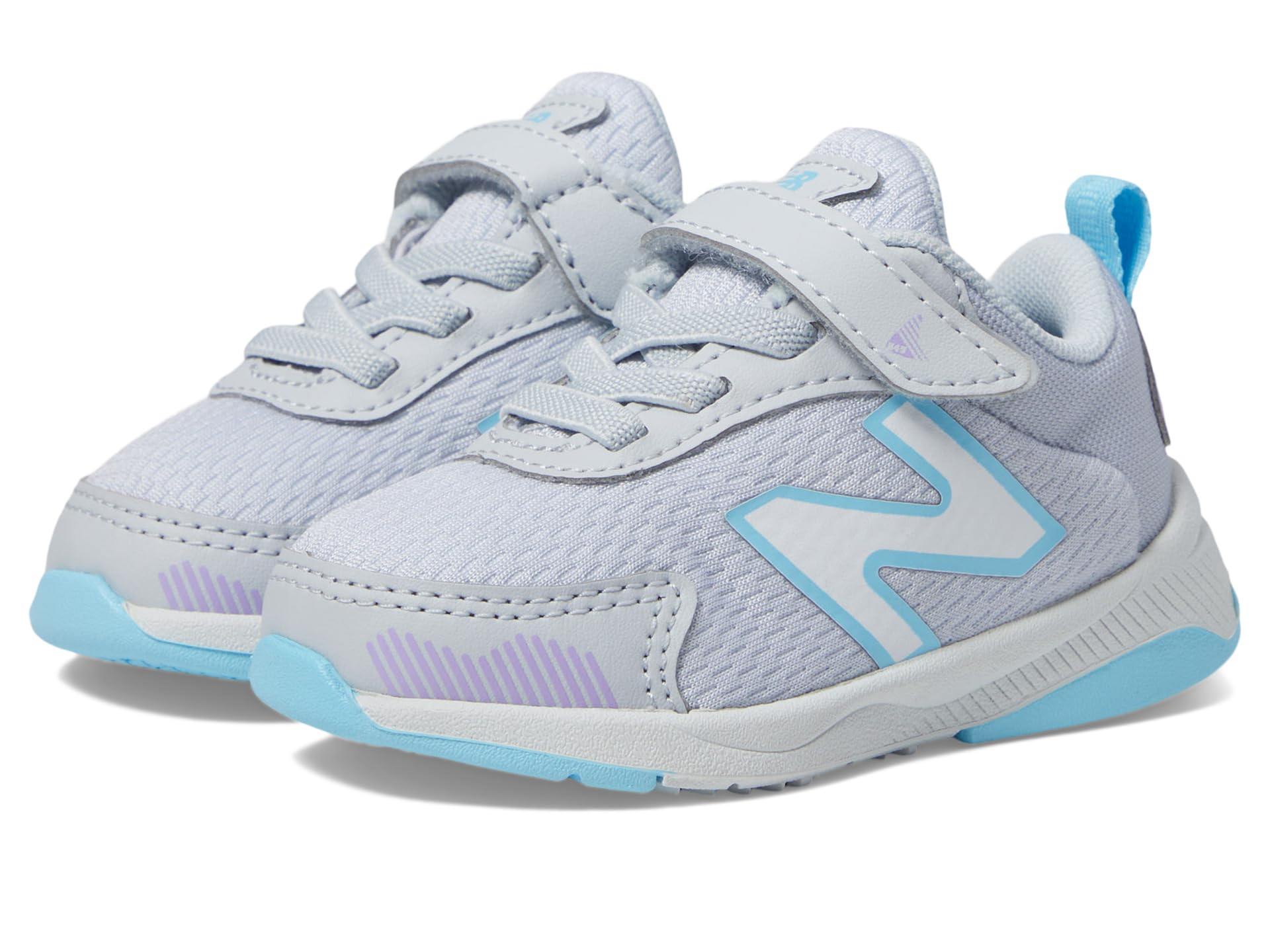 Кроссовки New Balance Kids Dynasoft 545 Bungee Lace with Top Strap, цвет Granite/Lilac Glo
Кроссовки New Balance Kids Dynasoft 545 Bungee Lace with Top Strap, цвет Granite/Lilac Glo