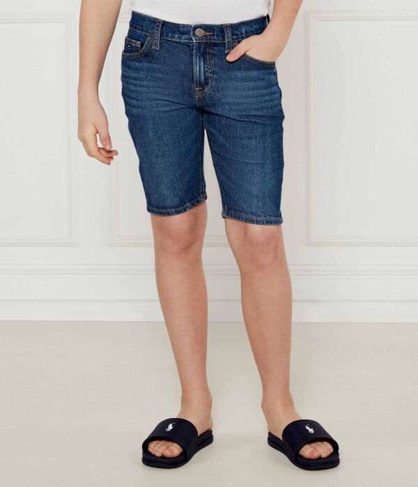 Шорты из денима Scanton Slim fit Tommy Hilfiger, синий 
Шорты из денима Scanton Slim fit Tommy Hilfiger, синий