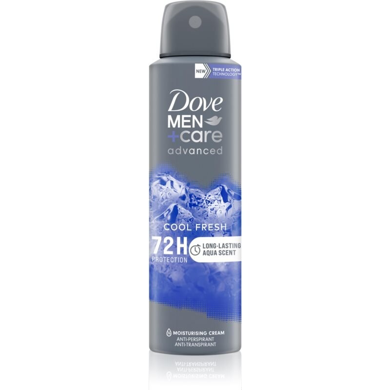 Антиперспирант Dove Men+Care Advanced Cool Fresh 150 мл
Антиперспирант Dove Men+Care Advanced Cool Fresh 150 мл