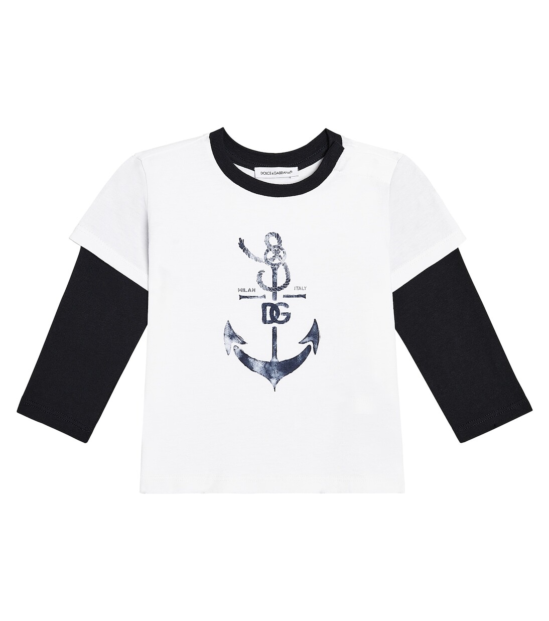 Футболка из хлопкового джерси с детским принтом Dolce&Gabbana Kids, белый
Футболка из хлопкового джерси с детским принтом Dolce&Gabbana Kids, белый