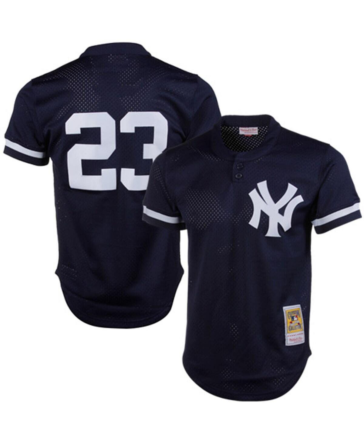Мужской темно-синий джерси Don Mattingly New York Yankees 1995 года из коллекции Authentic Cooperstown Collection с сетчатым ватиновым тренировочным трикотажем Mitchell & Ness
Мужской темно-синий джерси Don Mattingly New York Yankees 1995 года из коллекции Authentic Cooperstown Collection с сетчатым ватиновым тренировочным трикотажем Mitchell & Ness
