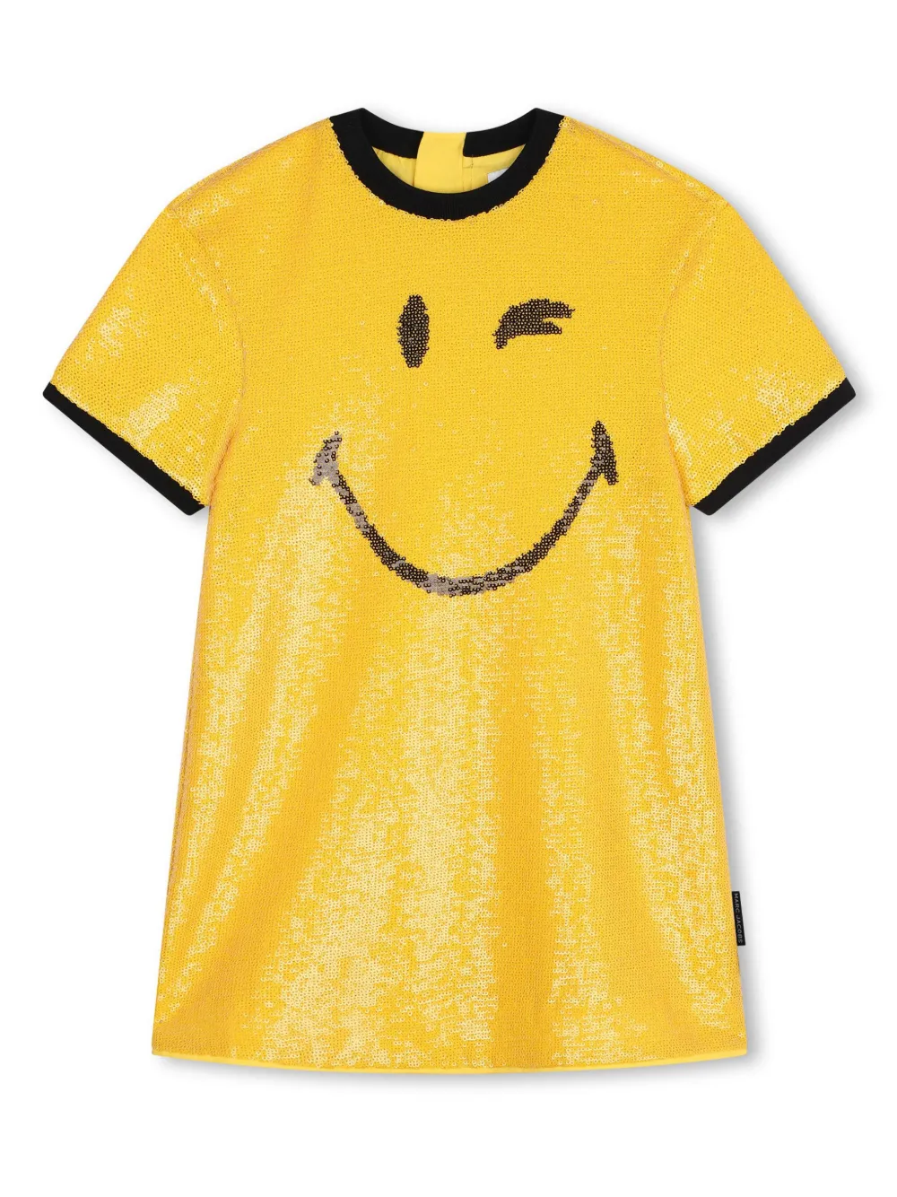 Платье с пайетками Marc Jacobs Kids, желтый 
Платье с пайетками Marc Jacobs Kids, желтый