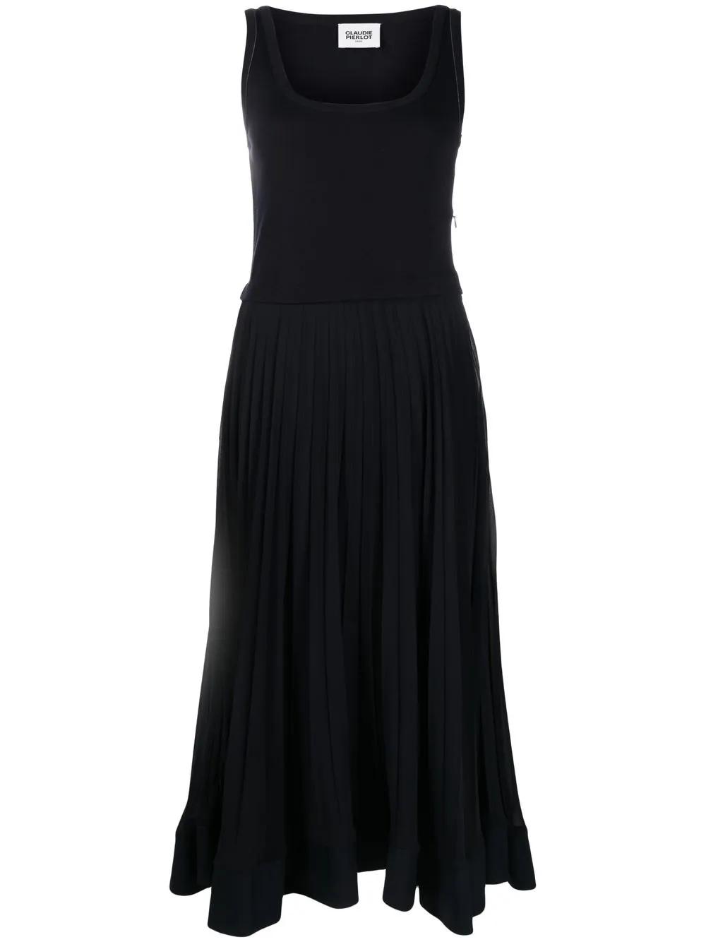 Платье с плиссированной юбкой Claudie Pierlot, синий
Платье с плиссированной юбкой Claudie Pierlot, синий