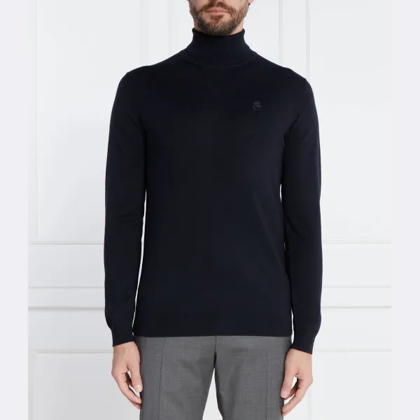 Шерстяная водолазка стандартного кроя Karl Lagerfeld, синий
Шерстяная водолазка стандартного кроя Karl Lagerfeld, синий